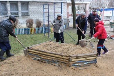 В Бобруйске прошел городской субботник