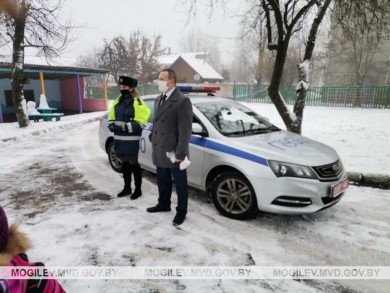 Акцию «Безопасное детство» провели в рамках недели детской безопасности инспекторы ГАИ в Бобруйске