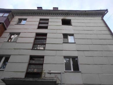 От пожара на Октябрьской погибла женщина