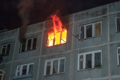Действия при пожаре в доме