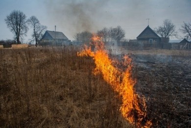 Предупредим загорание сухой растительности