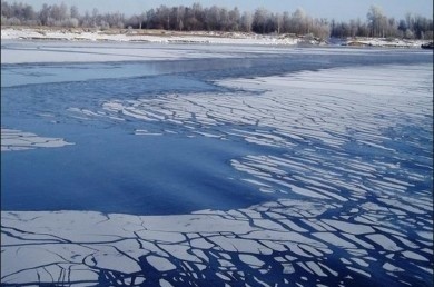 Правила поведения во время ледостава