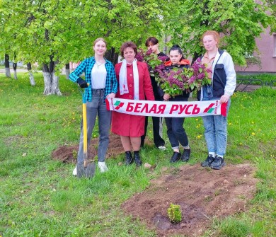 Сделаем город краше. «Белая Русь» Ленинского района Бобруйска вносит весомый вклад в благоустройство любимого города
