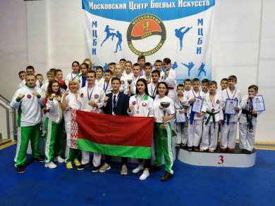 Сборная команда г.Бобруйска заняла третье общекомандное место в турнире по тхэквондо «Осенний фестиваль» в Москве