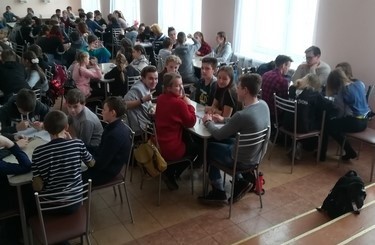 Победа команды учащихся СШ №27 в третьем отборочном (областном) этапе XXVI республиканского чемпионата по интеллектуальным играм среди школьников
