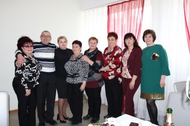 Торжественная встреча с ветеранами труда