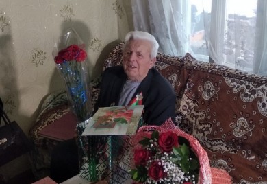 Поздравление 100-летнего юбиляра