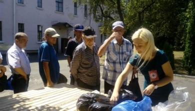 Благотворительная акция в рамках социального проекта «Рука помощи»