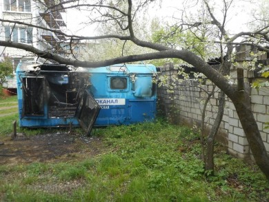 За неделю в Бобруйске произошло два пожара