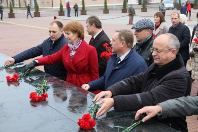 В Бобруйске отметили День Октябрьской революции
