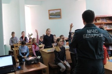 Состоялась встреча спасателей с учениками 18 школы