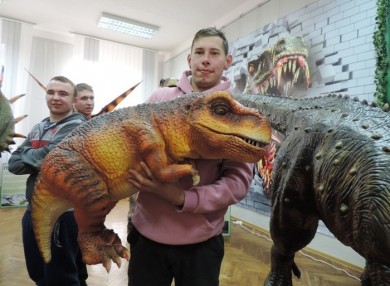 «Вот это да, живые динозавры!»