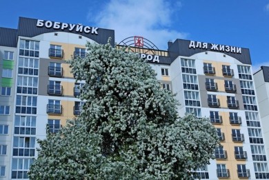 На бобруйских улицах весна