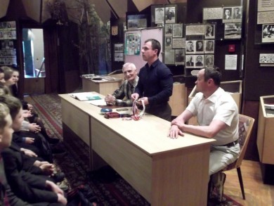 Встреча с бронзовым призером Олимпийских игр в Сиднее Геннадием Олещуком состоялась в пресс-клубе «Диалог поколений»