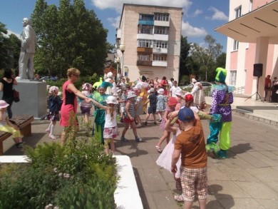 Праздник двора для юных бобруйчан прошел в Международный день защиты детей
