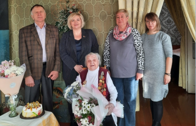 13 февраля 100-летие отмечает ветеран Великой Отечественной войны Анастасия Васильевна Дударь.