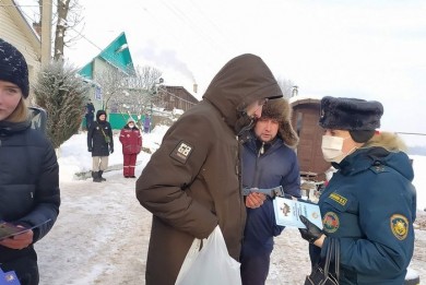 Зимний патруль. Безопасность на льду