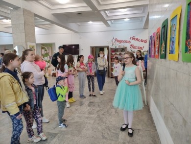 Выставки «В моём мире» юной художницы из Минска Ульяны Давидович
