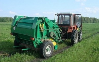 Новый пресс-подборщик для заготовки кормов разработан специалистами «Бобруйскагромаша»