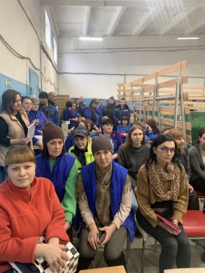 Встреча по обсуждению проекта изменений и дополнений Конституции Республики Беларусь прошла в трудовом коллективе ЗАО «Алмаз-Люкс» 24 января 2022 года.