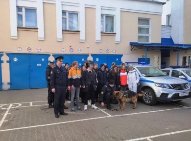 Ярко и насыщено прошла экскурсия в Бобруйском отделе охраны
