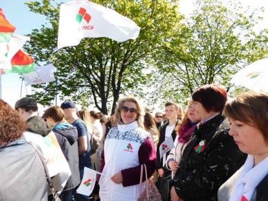 Празднование Дня Победы в Бобруйскe