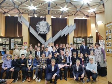 «Встреча с ветераном Великой Отечественной войны Михаилом Тимофеевичем».