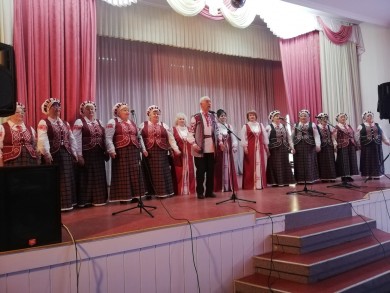 В Бобруйске состоялся отчётный концерт УК «Центр досуга и творчества г. Бобруйска» народного хора ветеранов труда «Бобруйские зори» и вокальной группы «Любава»