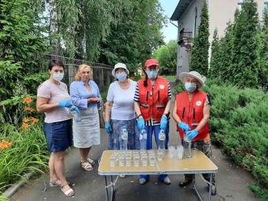 «Белорусское общество Красного Креста» ежегодно проводят акцию «Жара»