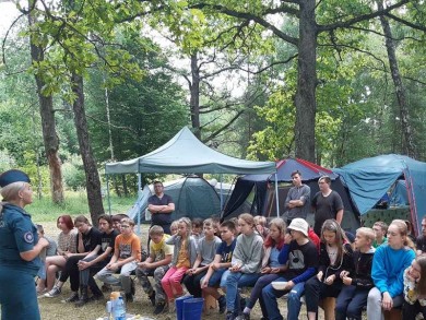 Акция «Каникулы без дыма и огня» продолжается. Бобруйск