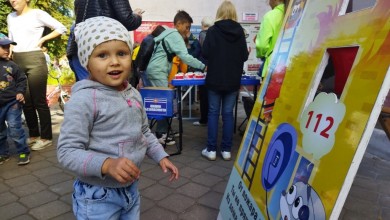 В нашем доме рады всем! Работники МЧС приняли участие в городском детском празднике