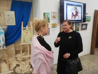 Открытие выставки картин «Вдохновение»