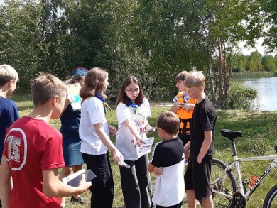 Летний патруль наблюдает за безопасностью на воде. Бобруйский район