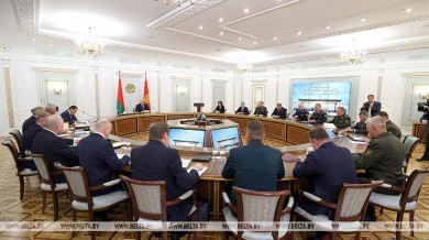 Александр Лукашенко собрал заседание Совбеза по вопросам обеспечения национальной безопасности Беларуси