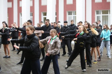 К 105-летию ВЛКСМ – танцевальный флешмоб от молодежи