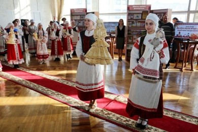 В театре драмы и комедии им. В.И. Дунина-Марцинкевича презентовали достижения Могилевщины в культурной сфере (фоторепортаж)