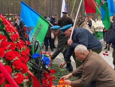 Бобруйская делегация приняла участие в митинге-реквиеме в Озаричах