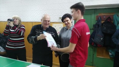 Соревнования по настольному теннису определили сильнейших