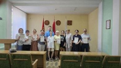 Наградили участников патриотической акции по созданию муляжей воинских наград