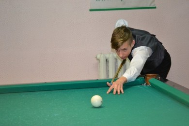 Соревновались  юные бильярдисты