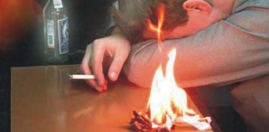 Что будет за выброшенный непотушенный окурок из окна?