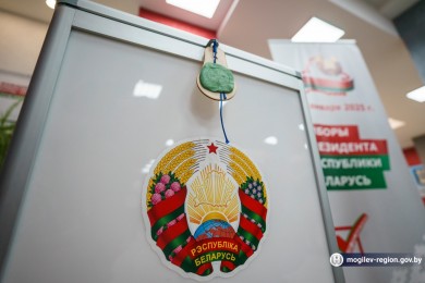 За четыре дня досрочного голосования на выборах Президента Беларуси явка граждан в Могилевской области составила 35,92%