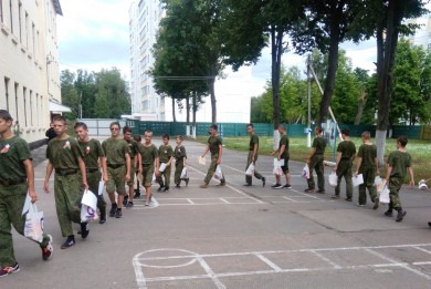 Подростки и футбол